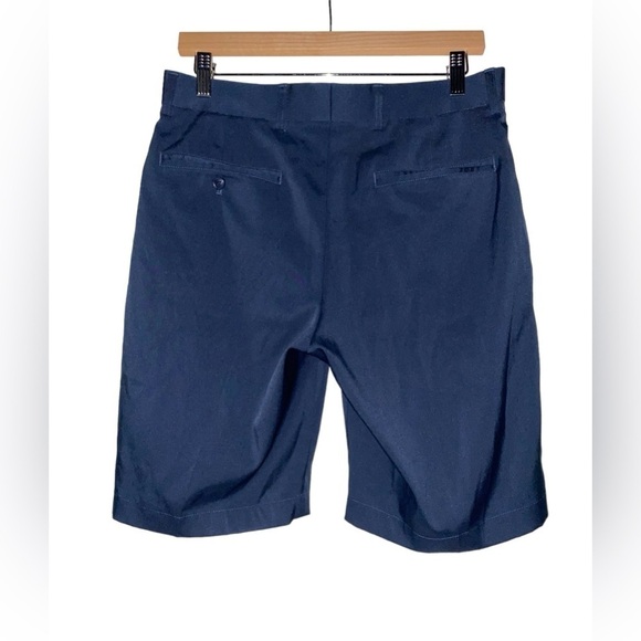 Slazenger Golf Shorts Mens Sz 30 Navy‎ Blue Pockets Performance Stretch 30x10 - Picture 2 of 8